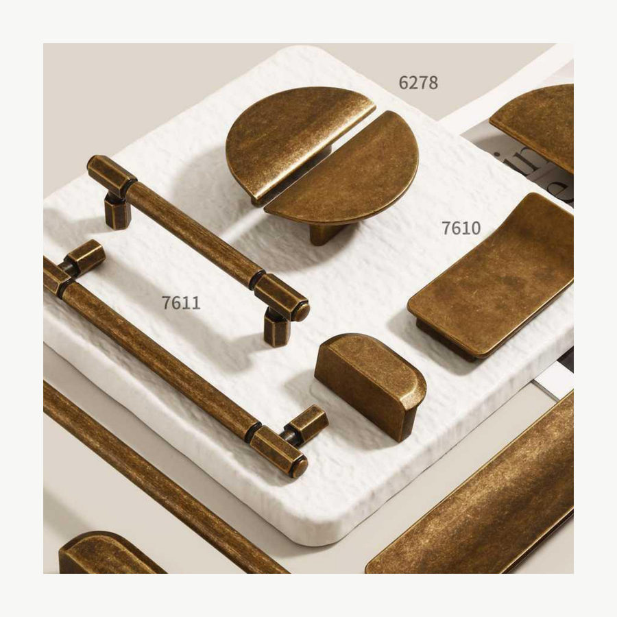 Slotted Bar Pull - Zinc Alloy Pulls