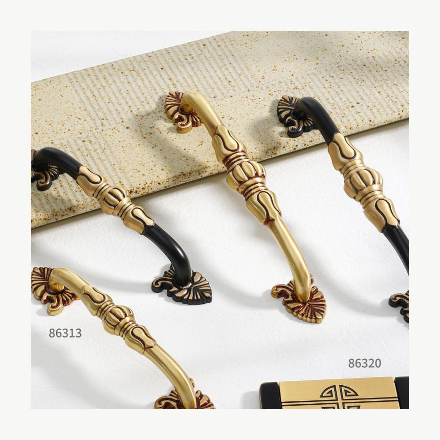 Solid Brass Plate Pull - Solid Brass & Copper Pulls