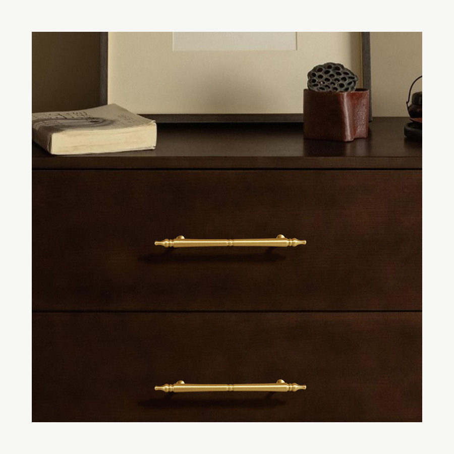 Solid Brass Pull - Solid Brass & Copper Pulls
