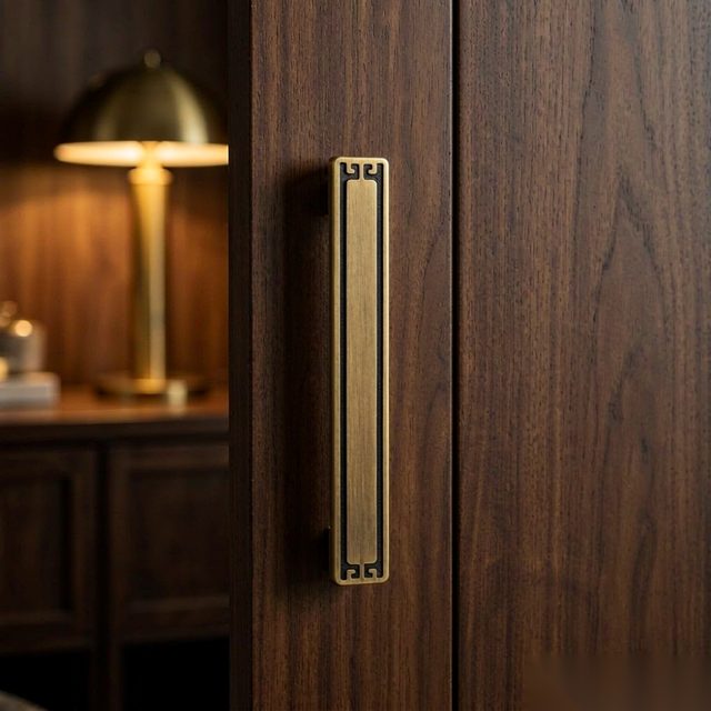 Solid Brass Fret Pull - Solid Brass & Copper Pulls