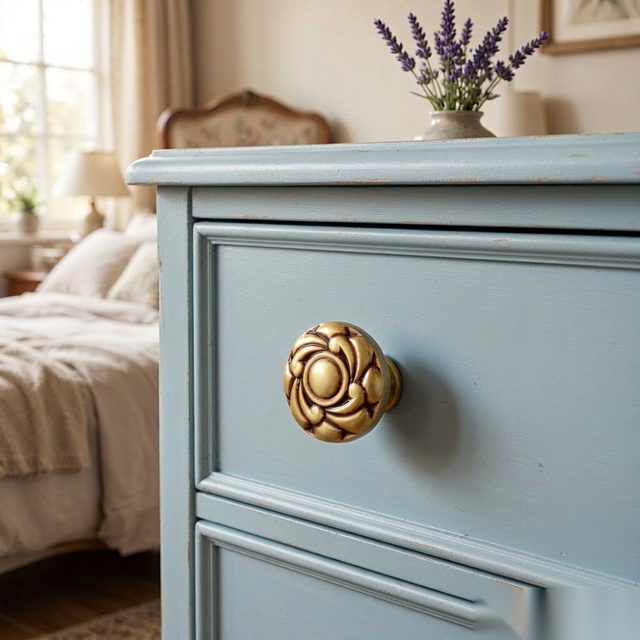Solid Brass Scroll Pull - Solid Brass & Copper Pulls