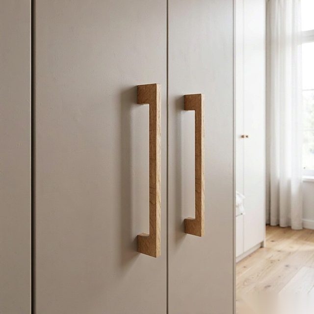 Wood Bar Pull - Solid Wood Pulls