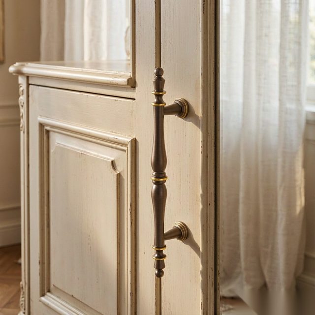 Solid Brass Long Pull - Solid Brass & Copper Pulls