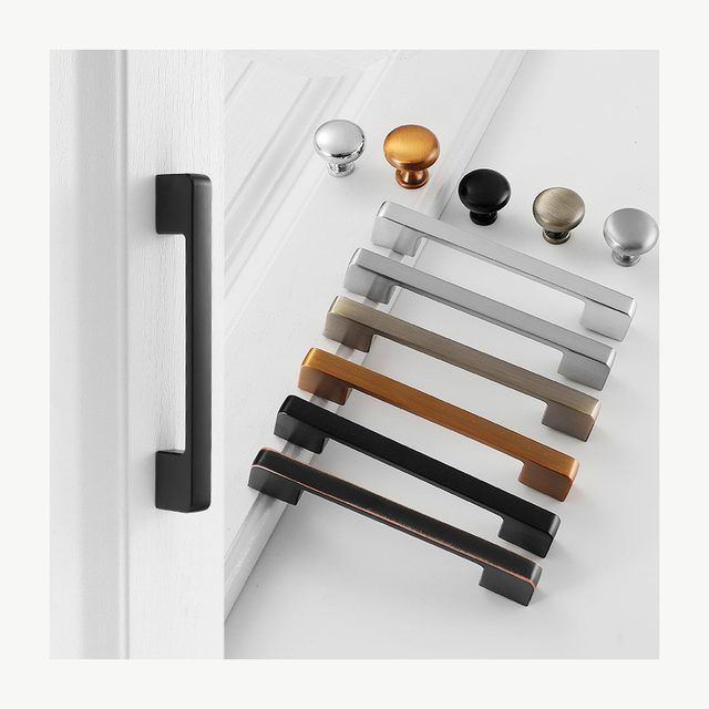 Black Bar Pull - Zinc Alloy Pulls
