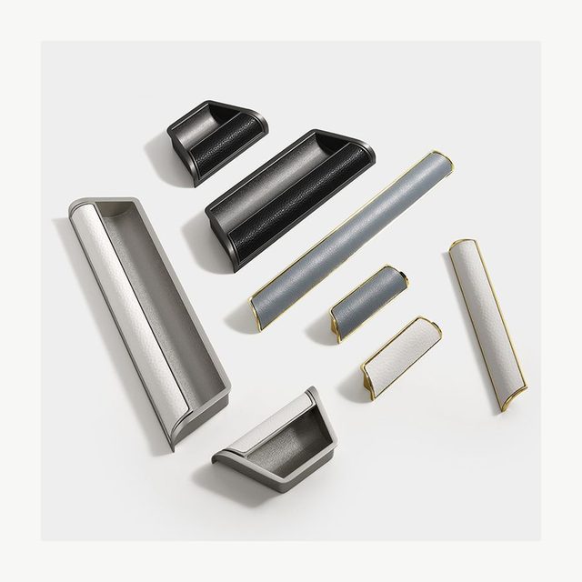 Leather-Face Recessed Pull - Zinc Alloy Pulls