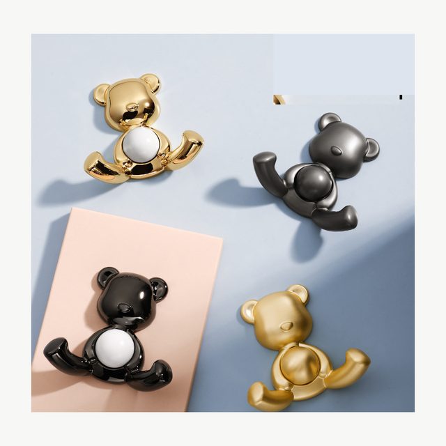 Bear-Form Wall Coat Hook - Wall Hooks & Coat Hooks