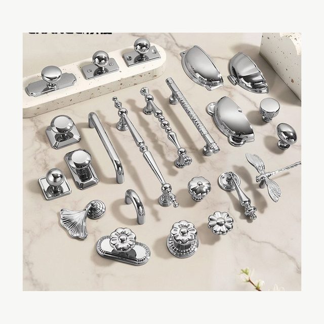 Chrome Assorted Pull Set - Zinc Alloy Pulls