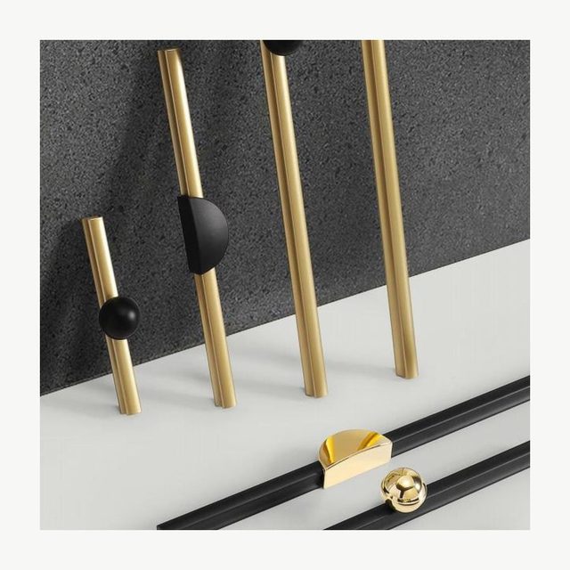 Two-Tone Long Pull - Aluminum + Zinc Alloy Pulls