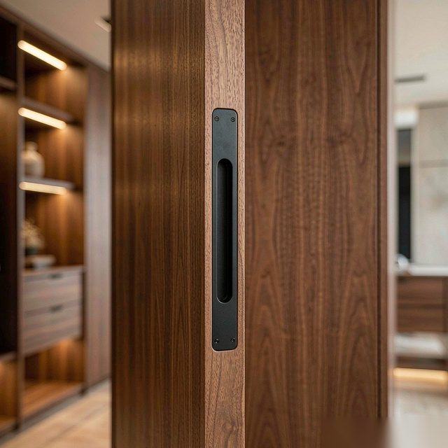 Concealed Slotted Aluminum Pull - Aluminum Alloy Pulls